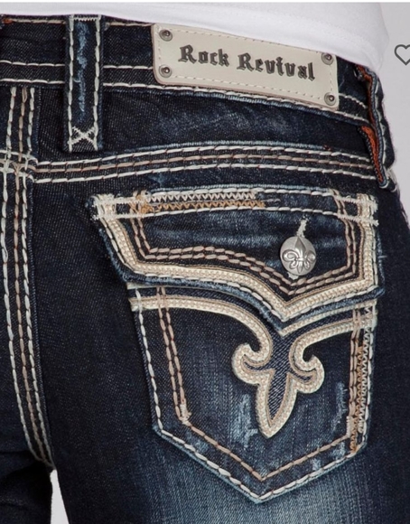Rock Revival Kai Easy Boot Stretch Jean MSRP $168 - Picture 4 of 12